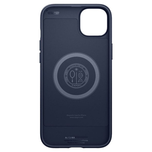 „Spigen Mag Armor“ – dėklas, skirtas „iPhone 14 Plus“ (tamsiai mėlynas)