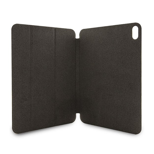 „Guess 4G Stripe Allover“ dėklas, skirtas „iPad 10.9“ (2022) (rudas)