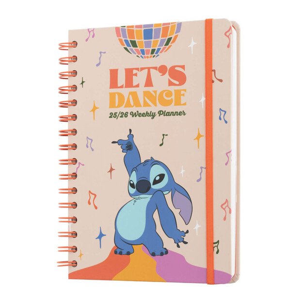 Disney Stitch - Savaitės planuoklis A5 2025/2026