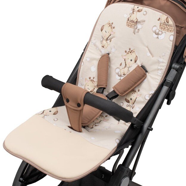 Vežimėlio čiužinys Baby Mix Giraffe 4