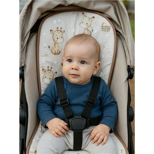 Vežimėlio čiužinys Baby Mix Giraffe 1