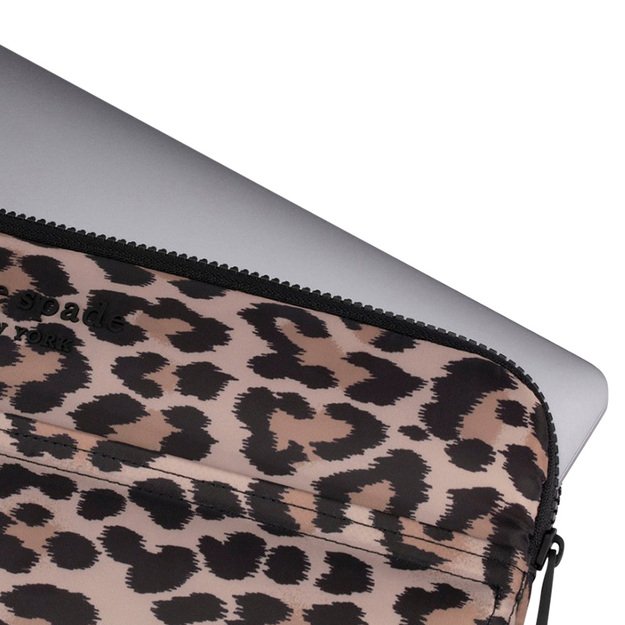 Kate Spade New York pūstas dėklas – „MacBook Pro 16“ / „Network 16“ dėklas (klasikinis leopardo raštas) 5