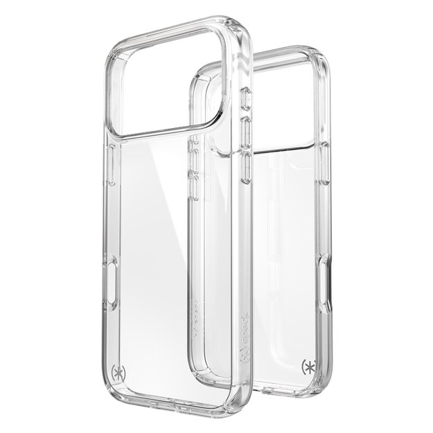 „Speck Presidio Perfect-Clear“ dėklas „iPhone 17 Pro Max“ (skaidrus)