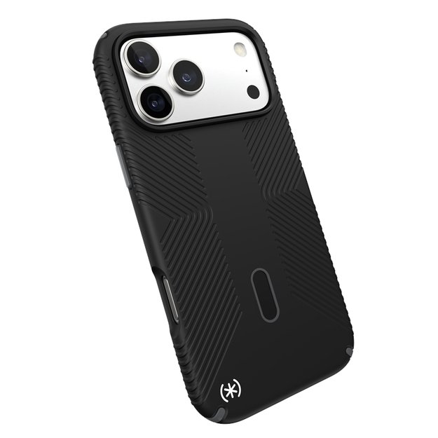 „Speck Presidio2 Grip ClickLock & MagSafe“ dėklas, skirtas „iPhone 17 Pro Max“ (juodas / pilkas / baltas) 10