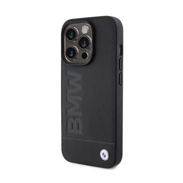 BMW odinis „Hot Stamp MagSafe“ dėklas, skirtas „iPhone 15 Pro“ (juodas) 7