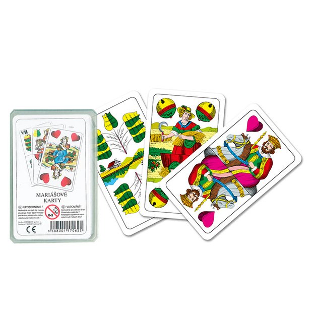 the marriage card game, plastic box