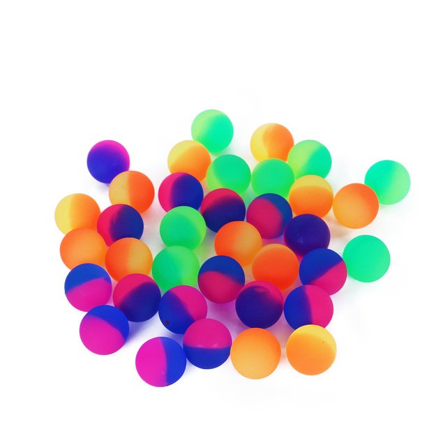 Šokinėjantis kamuolys - dvispalvis, 38 mm 3