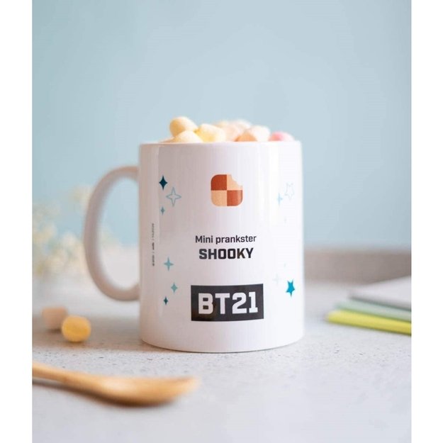 BT21 - 300 ml SHOOKY keraminis puodelis 12