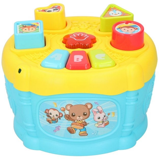 Leiskite žaisti – figūrą atitinkantis žaislas (geltonai mėlynas) 5