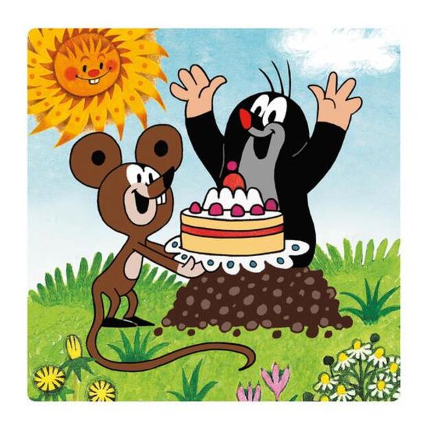 Dėlionė kūdikiui 3-5 - Kurmis pievoje 3