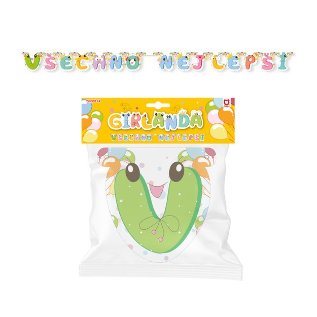 the garland Vsechno nejlepsi 1