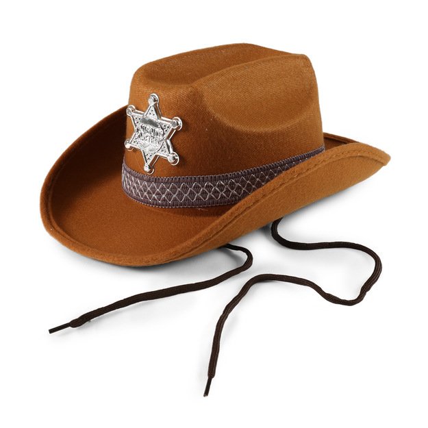 Children cowboy hat with star 1