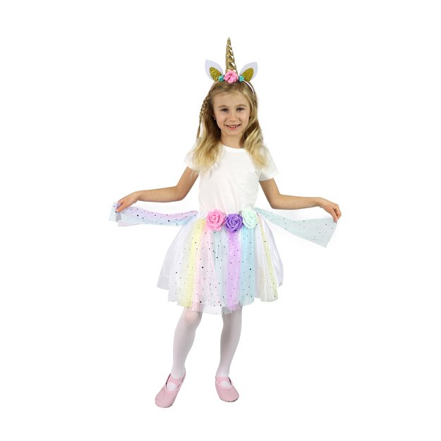 Children costume unicorn tutu skirt with accs. 2