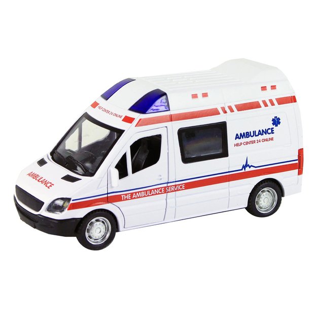Car metal ambulance sound and light 3
