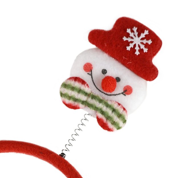 Children snowman headband 1