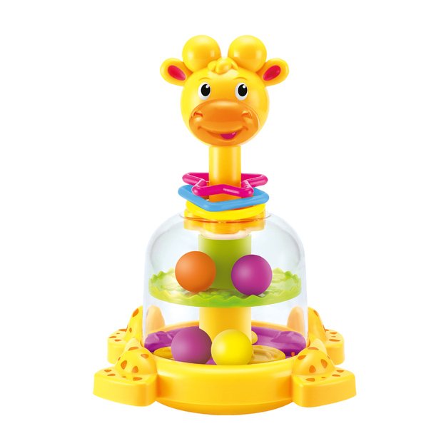 Toy with balls giraffe 1