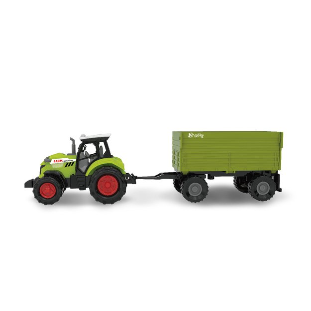Tractor with sound, light, trailer 2