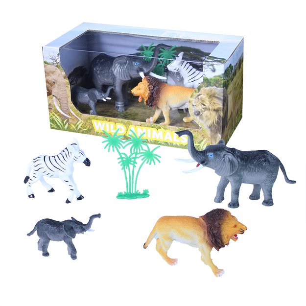 Wild animals in a box 1