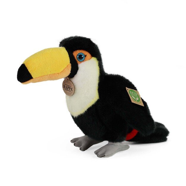 Plush toucan 23 cm ECO-FRIENDLY