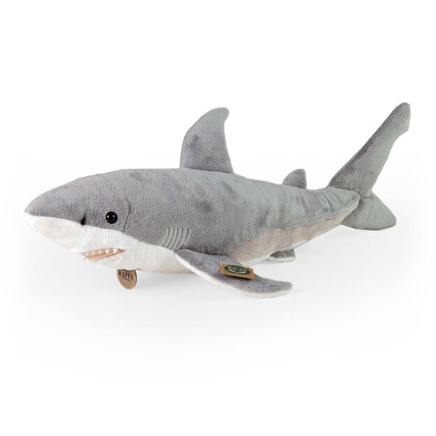 Plush white shark 51 cm ECO-FRIENDLY 1