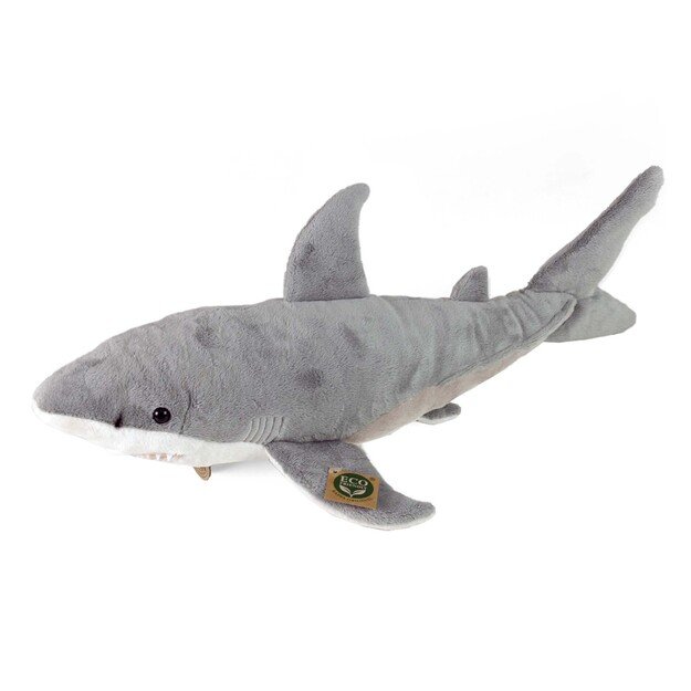 Plush white shark 51 cm ECO-FRIENDLY 2