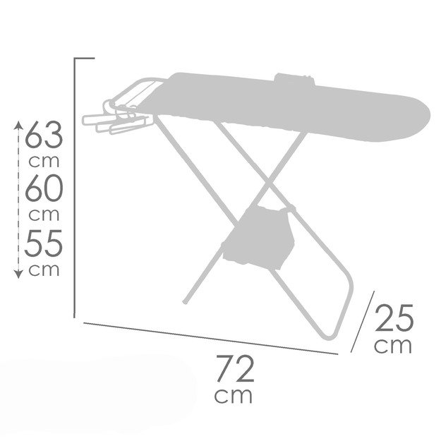 Sulankstoma lyginimo lenta lėlėms - pažeista pakuotė 7