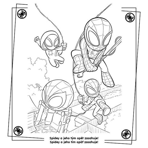 Pexeso užrašų knygelėje „Spidey“ 3