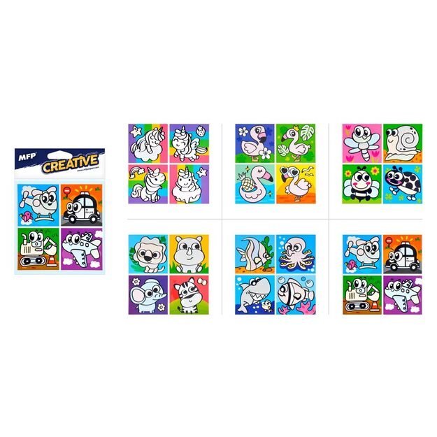 Vonios kambario folija, 20x20 cm, mišinys 3