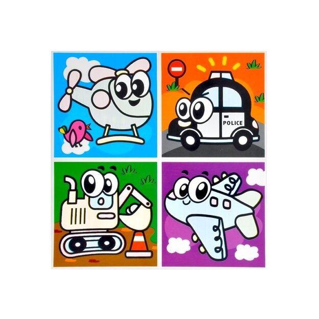 Vonios kambario folija, 20x20 cm, mišinys 7