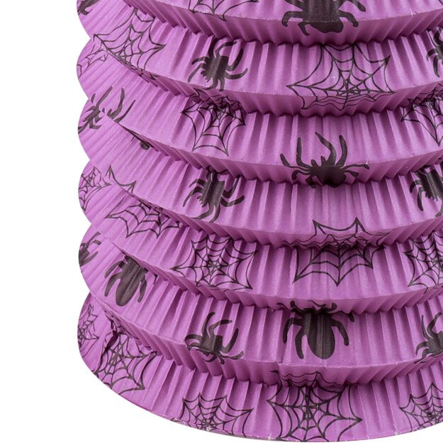 Lantern Halloween spiders 15 cm 3