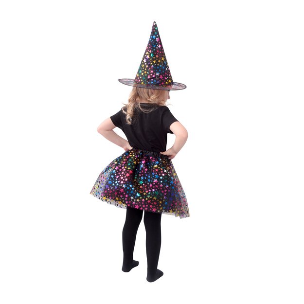 Children costume stars tutu skirt with hat 4