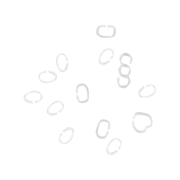 Mažos plastikinės raidės 150 vnt. 2