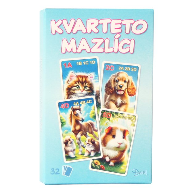 Kortų kvartetas augintinių 1