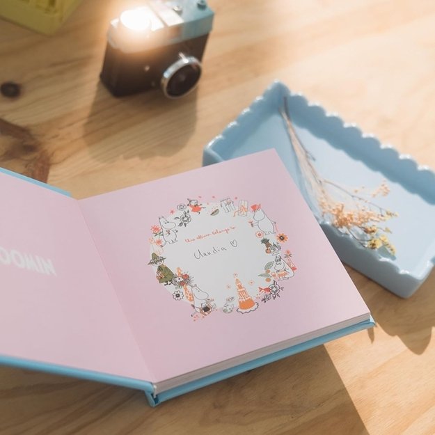 Muminai - nuotraukų albumas 22 nuotraukoms 16x16 cm 4