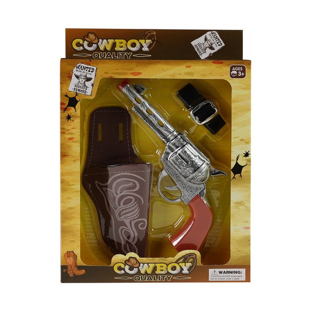 Kaubojiškas pistoletas su dėklu 1