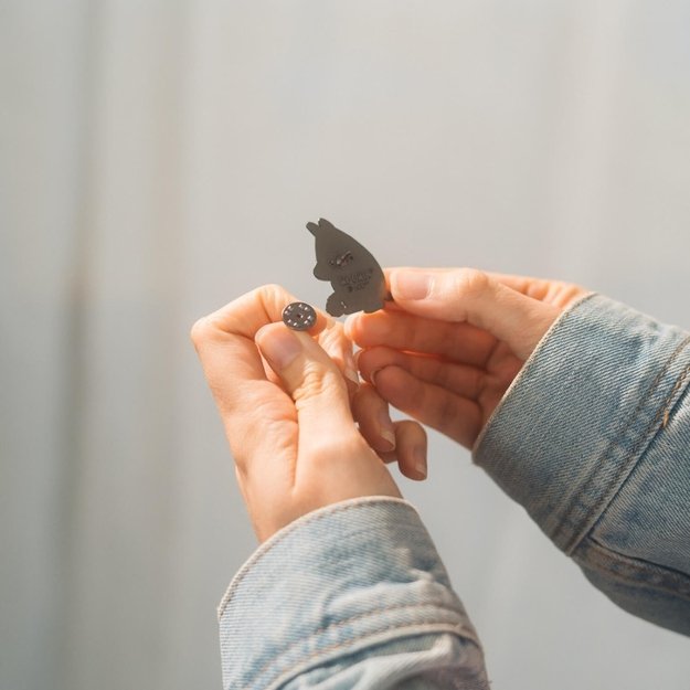 Muminai - 4 smeigtukų rinkinys drabužiams arba kuprinei 6