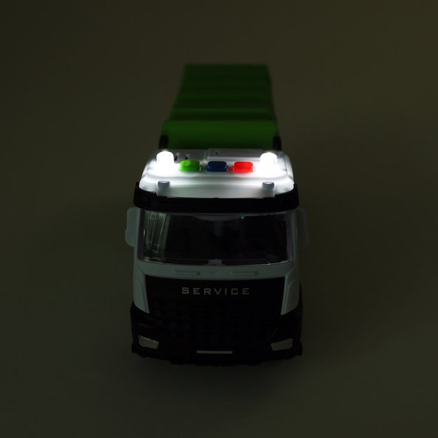 Šiukšliavežė su šviesomis ir garsu 4