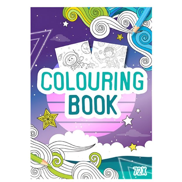 Spalvinimo knygelė 72 psl. A4 3 1