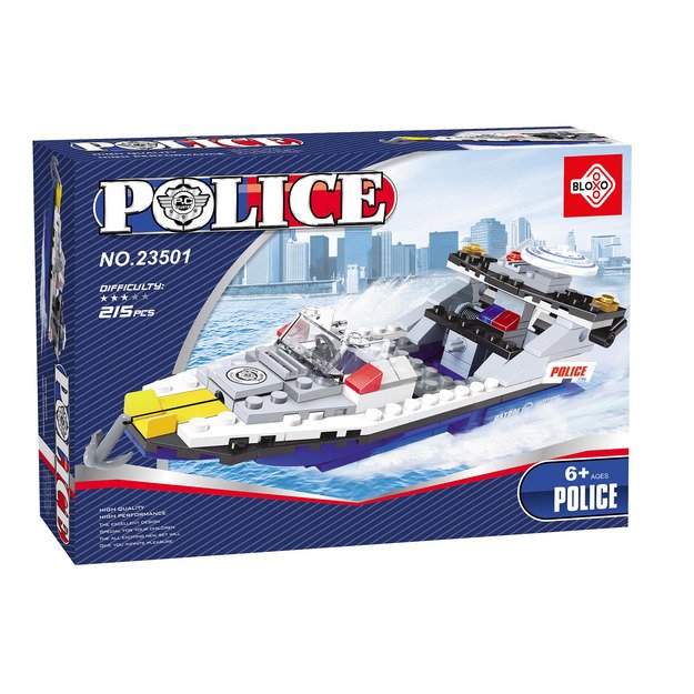 BLOXO policijos konstravimo rinkinys, 195 dalys 2