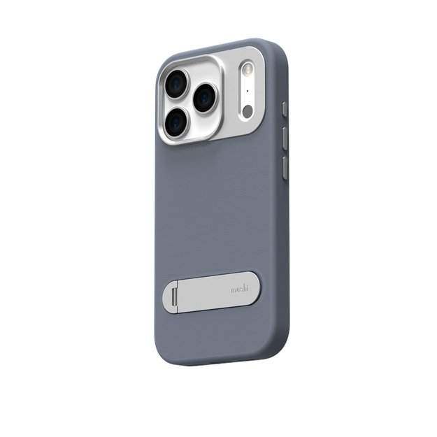 „Moshi Kameleon MagSafe“ – „iPhone 17 Pro“ dėklas su stovo funkcija (tamsiai mėlynas) 1