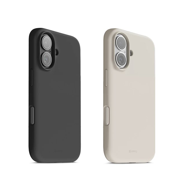 „Crong“ spalvotas magnetinis dėklas „MagSafe iPhone 17“ (juodas) 5