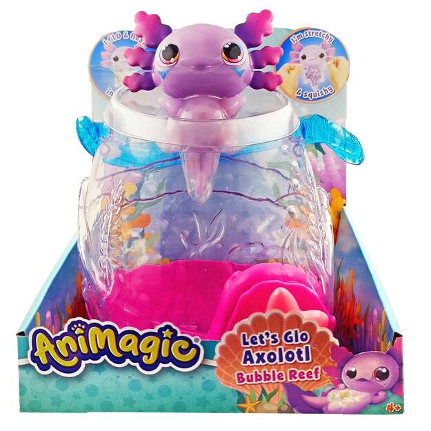 ANIMAGIC Švytintis aksolotlis akvariume 5