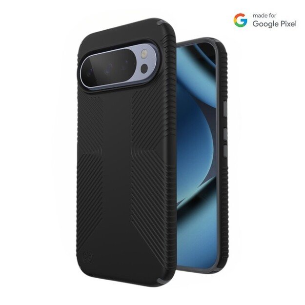 „Speck Presidio2 Grip Magnet“ dėklas „Google Pixel 10 Pro XL“ (juodas / pilkas) 4
