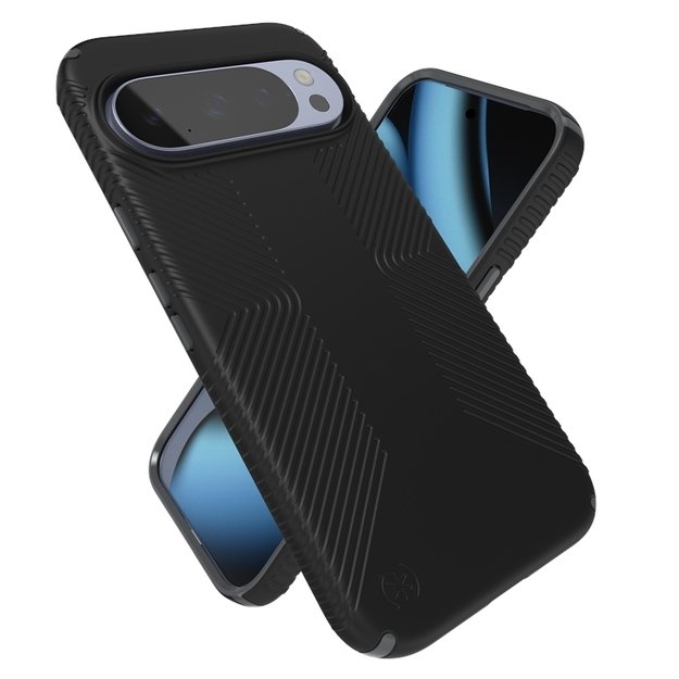 „Speck Presidio2 Grip Magnet“ dėklas „Google Pixel 10 Pro XL“ (juodas / pilkas) 3