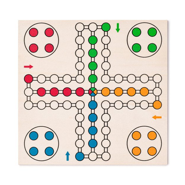 Šachmatai, Ludo, Šaškės, 6 kauliukai ir Domino 2