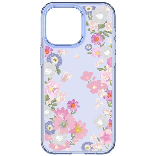 „Spigen Liquid Crystal“ dėklas, skirtas „iPhone 15 Pro“ (žydintis) 5