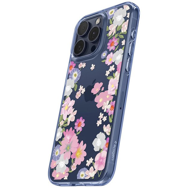 „Spigen Liquid Crystal“ dėklas, skirtas „iPhone 15 Pro“ (žydintis) 1