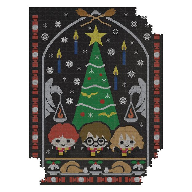 Haris Poteris – dėlionė 1000 elementų dekoratyvinėje dėžutėje (atostogos Hogvartse) 6