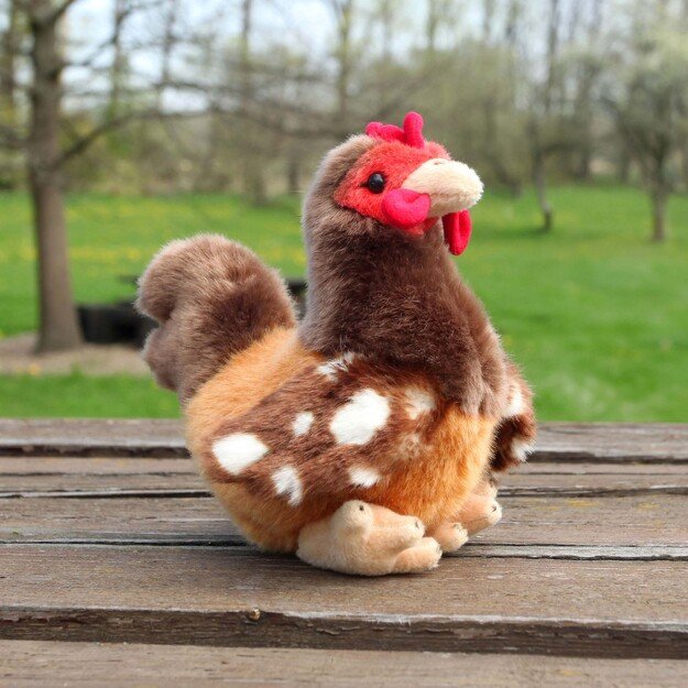 Pliušinė višta 18 cm EKOLOGIŠKA 5