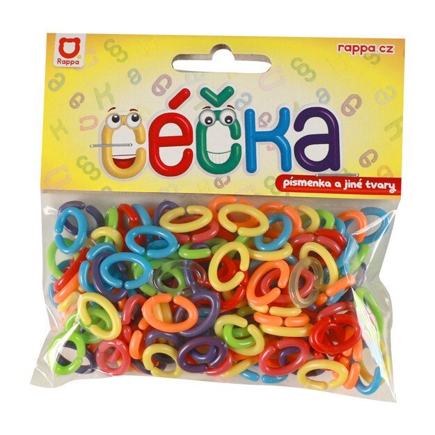 Mažos plastikinės raidės retro 150 vnt.